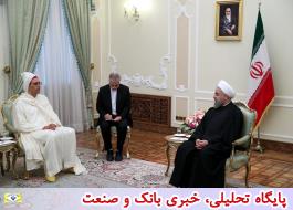توسعه روابط و همکاری های ایران و مغرب به نفع دو ملت و منطقه است